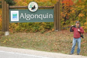 Camper Ken in Algonquin Provincial Park